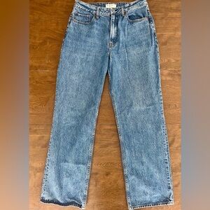 Abercrombie & Fitch Curve Love High Rise Loose Jean